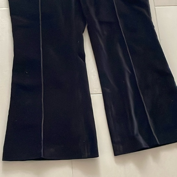 Suistudio Robin flare velvet cropped pants - Picture 6 of 17